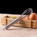 Manual stirring stainless steel egg beater whisk -8in 6 wire stainless steel thickening material with saves time baking utensils are used for kitchen. - B07C3S4LZJ